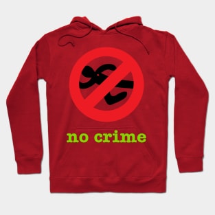 No Body No Crime Hoodie